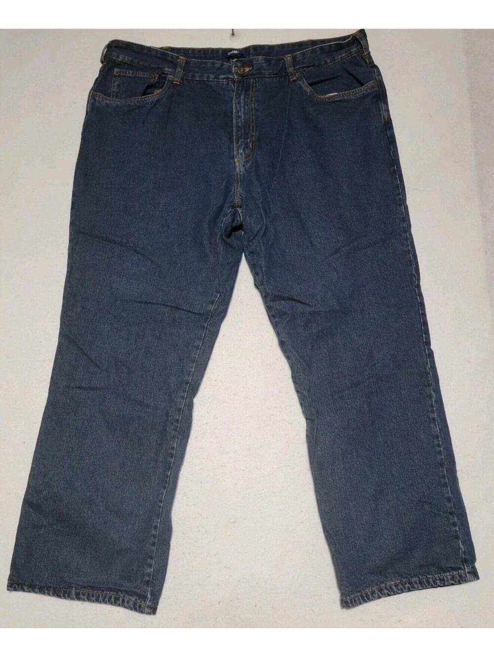 Croft & Barrow Insulated Fleece Flannel Lined Jeans Classic Fit Mens 42 x 32